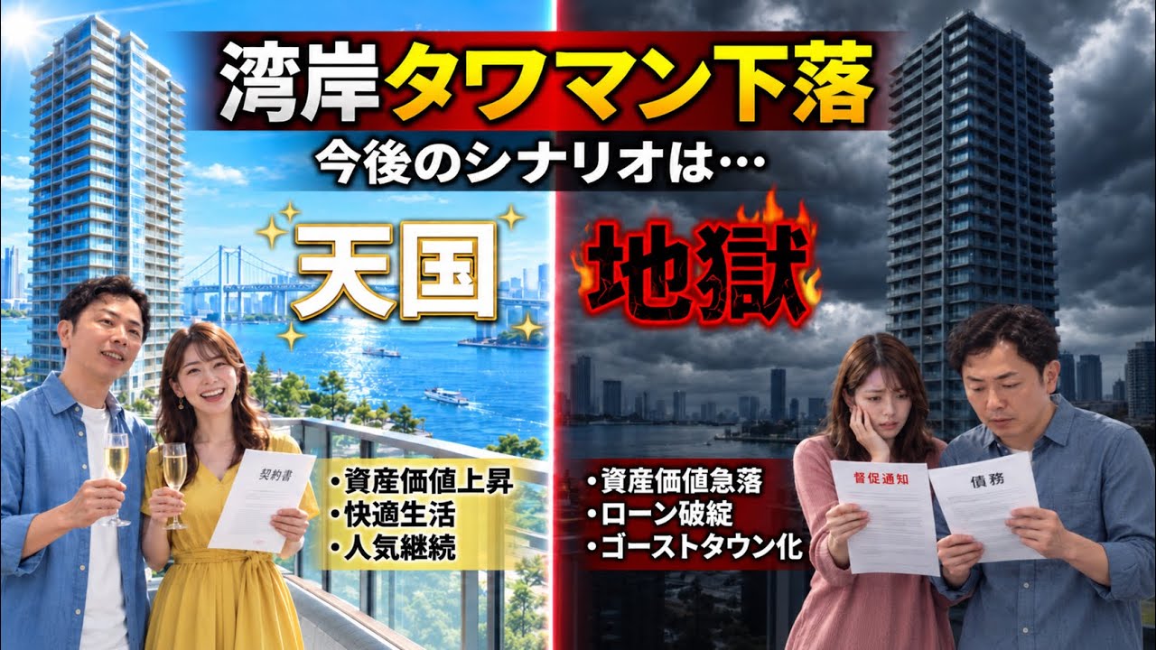 湾岸タワマンはもう終わり？価格下落の理由と「買い時」を不動産のプロが解説