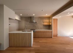 【施工事例】61㎡フルスケルトンリノベ事例｜ジャパンディ×造作キッチンの住まい アイキャッチ画像